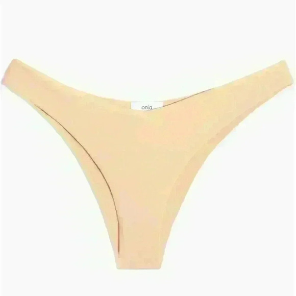 NWT onia Pale Pink Dalia Bikini SET Top & Chiara Bikini Bottom - Picture 4 of 16